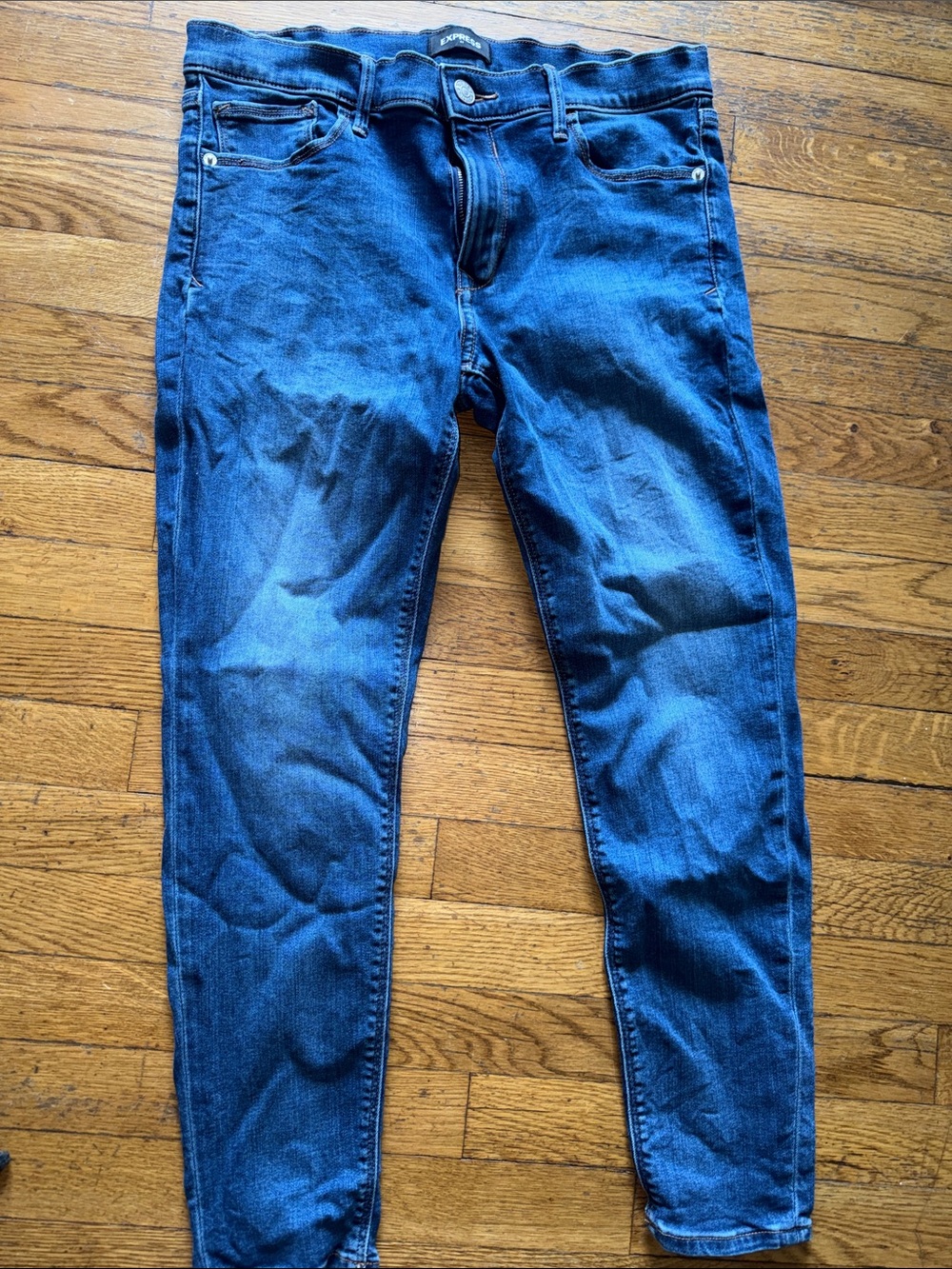 Express Women’s Blue Slim Jeans